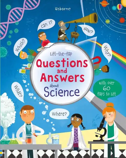 Lift-The-Flap Questions and Answers about Science - Board Book