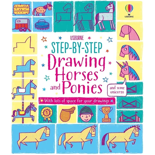 Step-By-Step Drawing Horses and Ponies - Paperback