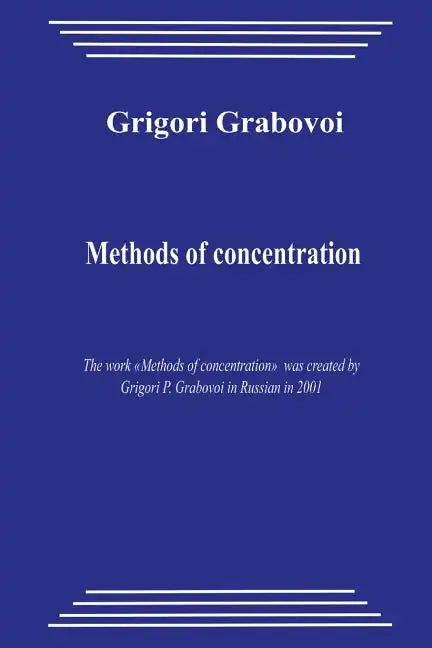 Methods of Concentration - Paperback