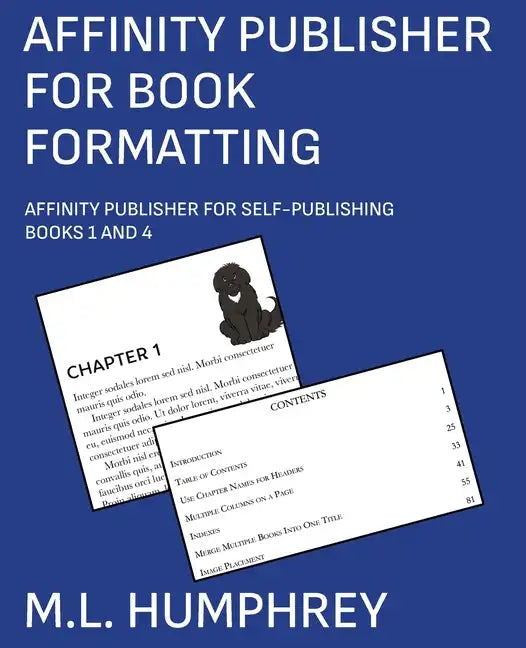 Affinity Publisher for Book Formatting - Paperback