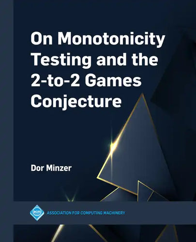 On Monotonicity Testing and the 2-To-2 Games Conjecture - Paperback