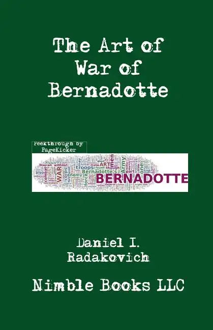 The Art of War of Bernadotte - Paperback