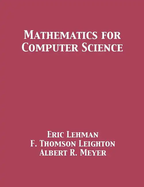 Mathematics for Computer Science - Paperback