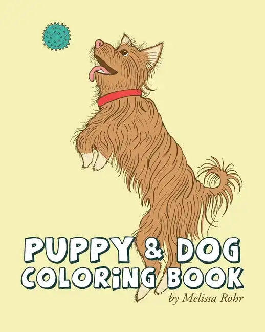 Puppy & Dog Coloring Book - Paperback