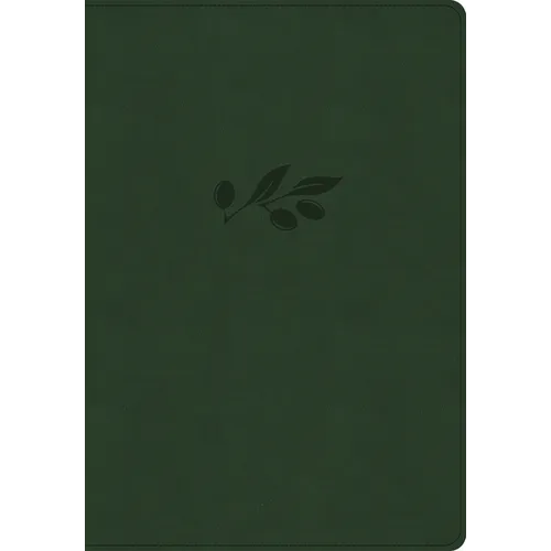 CSB Super Giant Print Reference Bible, Digital Study Edition, Olive Leathertouch - Imitation Leather