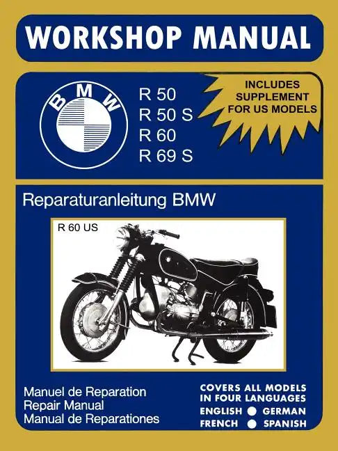 BMW Motorcycles Workshop Manual R50 R50S R60 R69S - Paperback