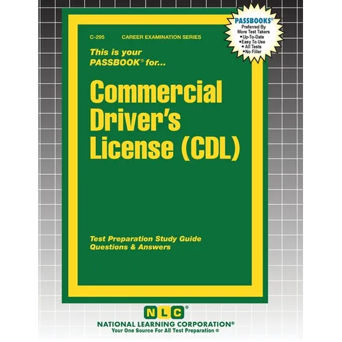 Commercial Driver's License (CDL) - Paperback