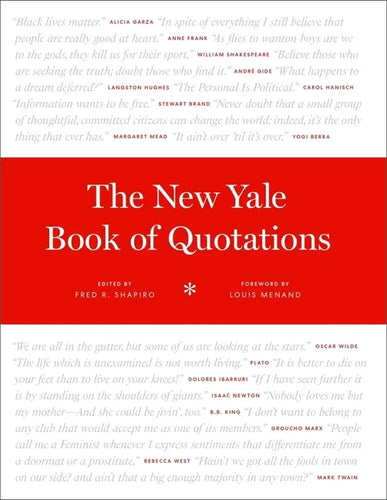 The New Yale Book of Quotations - Hardcover