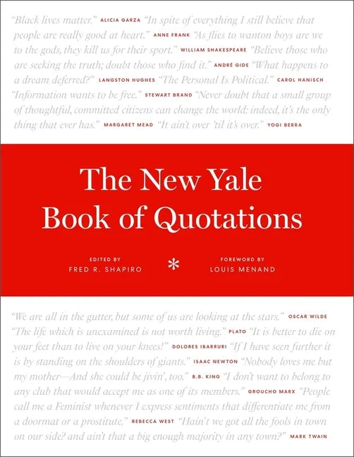 The New Yale Book of Quotations - Hardcover