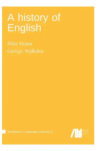 A history of English - Hardcover