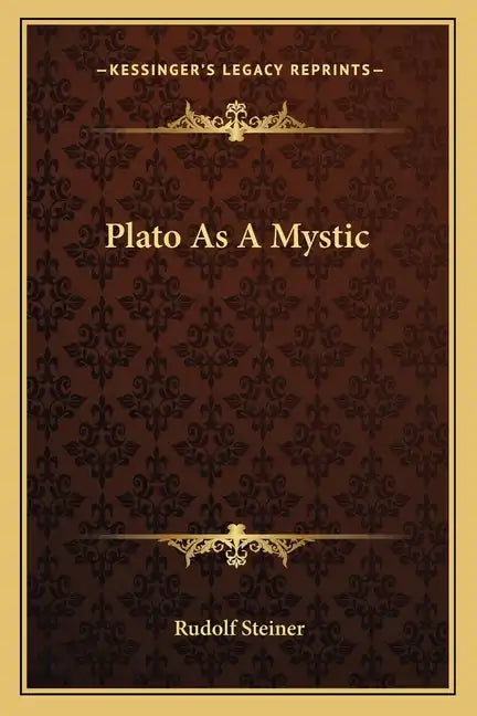Plato as a Mystic - Paperback