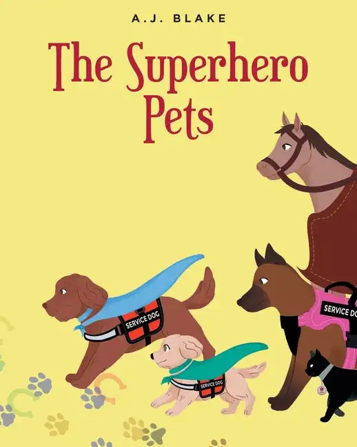 The Superhero Pets - Paperback