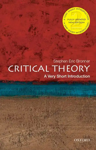 Critical Theory: A Very Short Introduction - Paperback