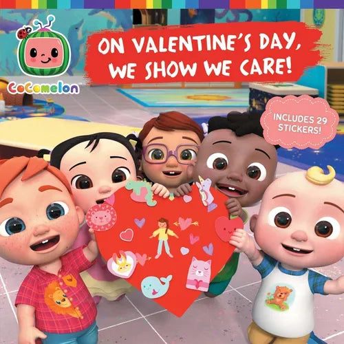 On Valentine's Day, We Show We Care! - Paperback