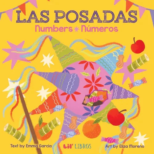 Las Posadas: Numbers / Números (Bilingual: English/Spanish) - Board Book