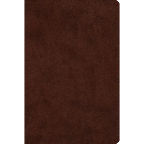 ESV Compact Bible, Red Letter (Trutone, Brown) - Imitation Leather