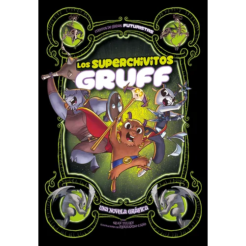 Los Superchivitos Gruff: Una Novela Gr畴ica - Paperback