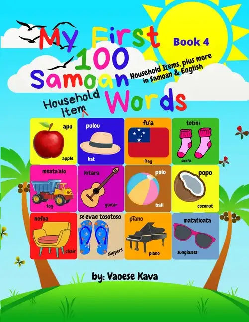 My First 100 Samoan Household Item Words - Book 4 - Paperback