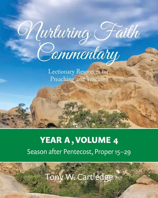 Nurturing Faith Commentary, Year A, Volume 4: Lectionary Resources for Preaching and Teaching: Season after Pentecost, Proper 15-29 - Paperback