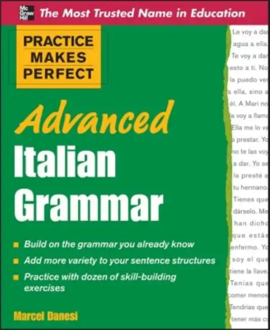 Advanced Italian Grammar - Paperback