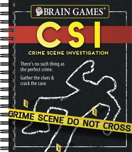 Brain Games - Crime Scene Investigation (Csi) Puzzles - Spiral