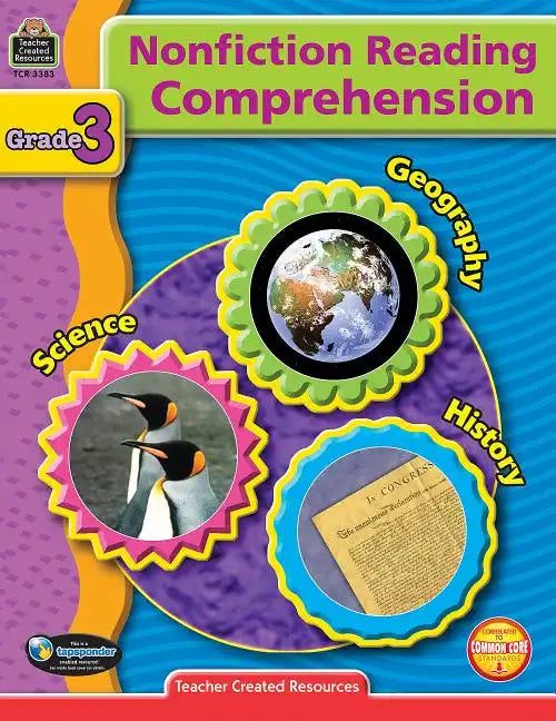 Nonfiction Reading Comprehension Grade 3 - Paperback