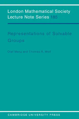 Representations of Solvable Groups - Paperback