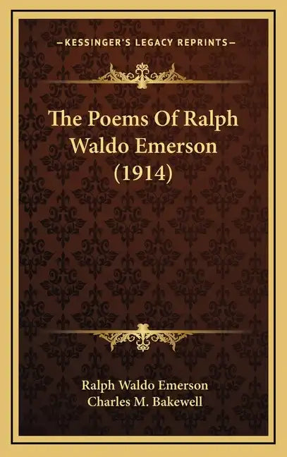 The Poems of Ralph Waldo Emerson (1914) - Hardcover