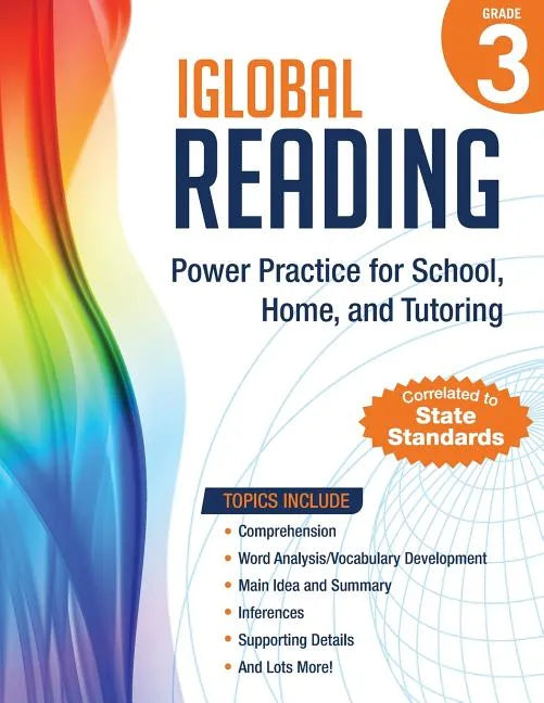 iGlobal Reading, Grade 3: Power Practice for School, Home, and Tutoring - Paperback