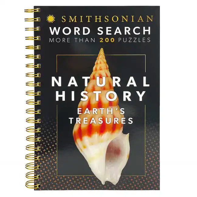 Smithsonian Word Search Natural History: Earth's Treasures - Spiral
