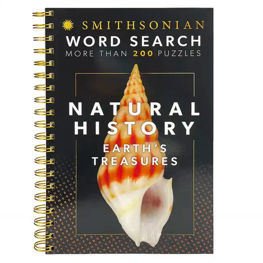 Smithsonian Word Search Natural History: Earth's Treasures - Spiral