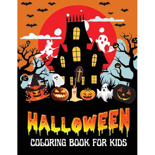 Halloween Coloring book for kids - Paperback