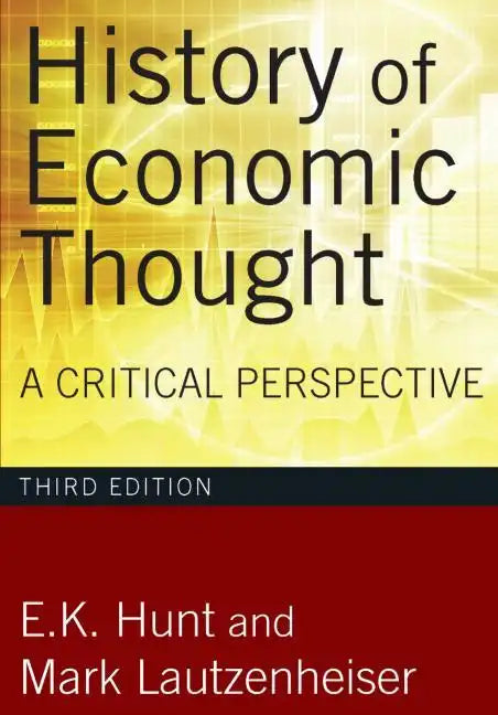 History of Economic Thought: A Critical Perspective - Paperback