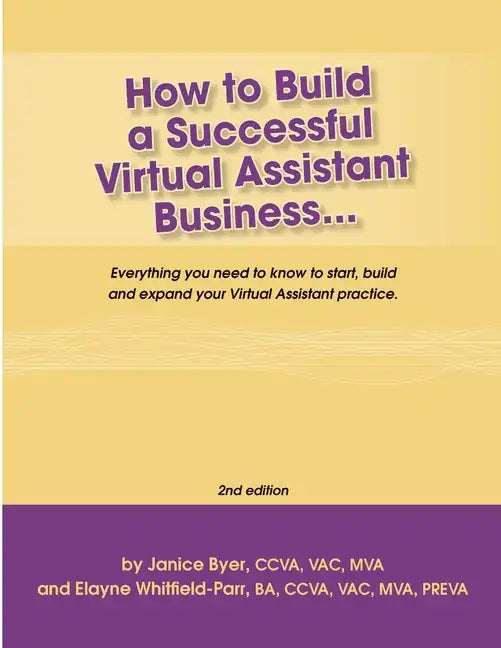 How to Build a Successful Virtual Assistant Business (Intl-2nd Edition) - Paperback
