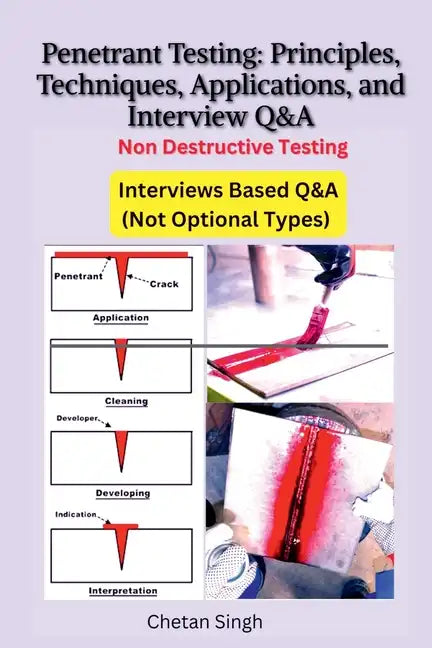 Penetrant Testing Principles, Techniques, Applications, and Interview Q&A - Paperback