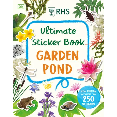 Ultimate Sticker Book Garden Pond - Paperback