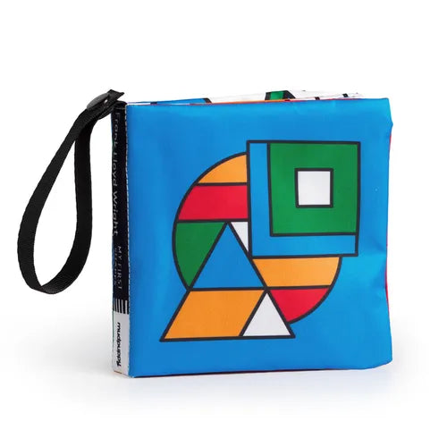 Frank Lloyd Wright My First Shapes Crinkle Fabric Stroller Book - Fabric