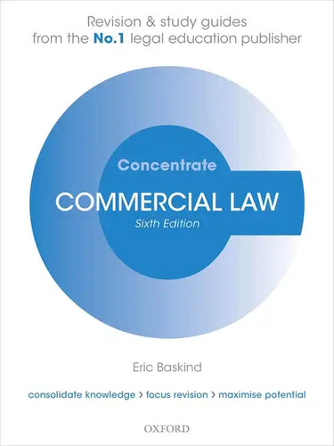 Commercial Law Concentrate: Law Revision and Study Guide - Paperback