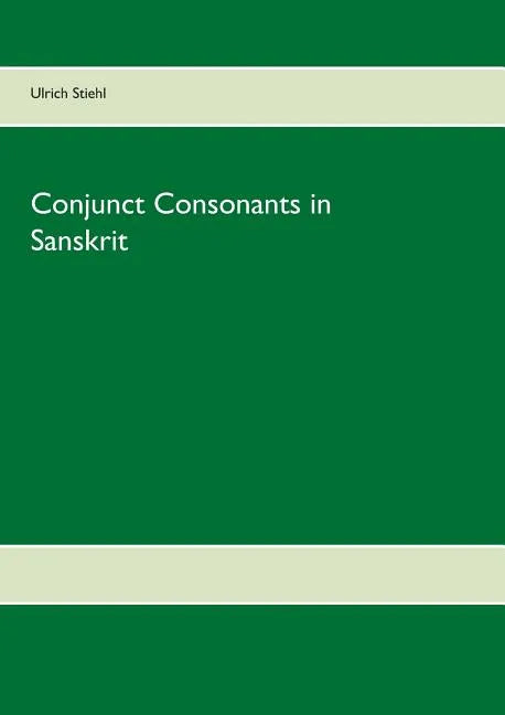 Conjunct Consonants in Sanskrit - Paperback