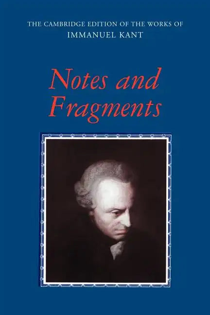 Notes and Fragments - Paperback