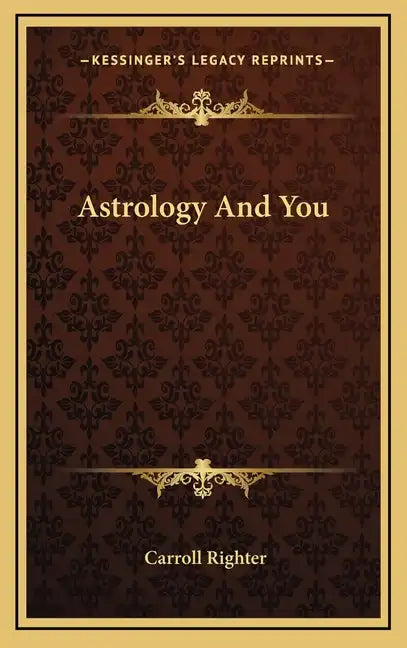 Astrology and You - Hardcover