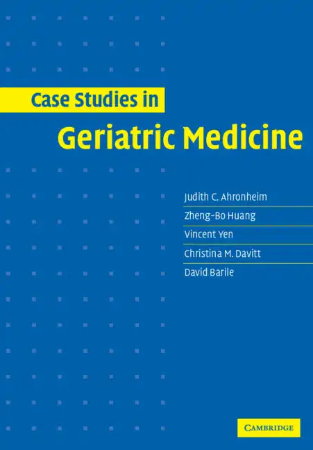Case Studies in Geriatric Medicine - Paperback