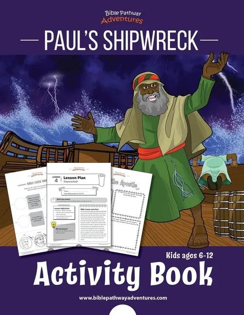 Paul's Shipwreck Activity Book - Paperback