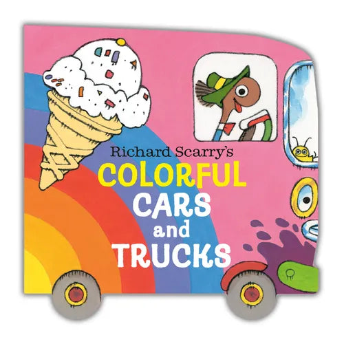 Richard Scarry's Colorful Cars and Trucks - Board Book
