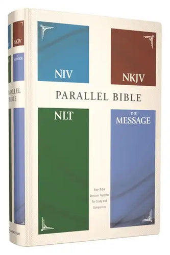 Niv, Nkjv, Nlt, the Message, (Contemporary Comparative) Parallel Bible, Hardcover - Hardcover