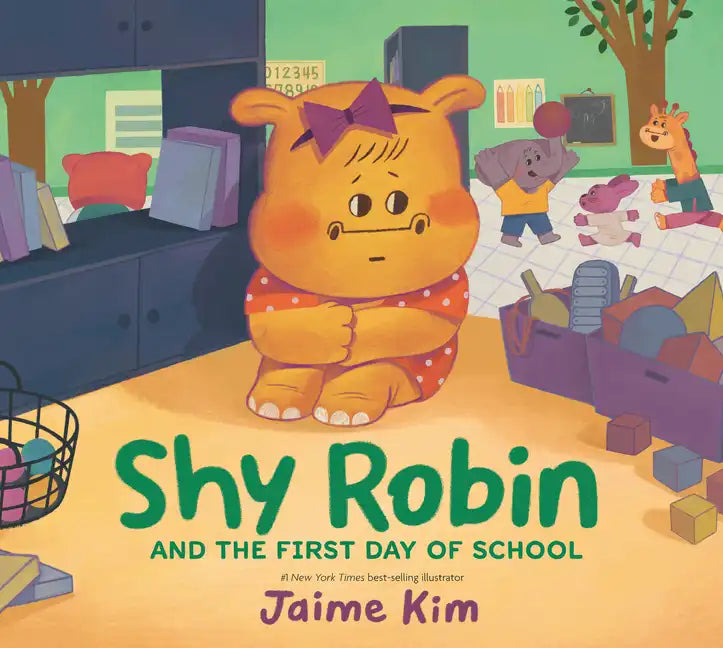 Shy Robin and the First Day of School - Hardcover