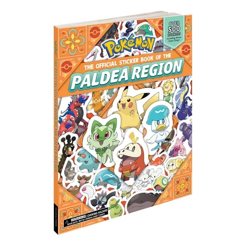 Pok駑on the Official Sticker Book of the Paldea Region - Paperback