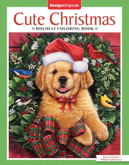 Cute Christmas Holiday Coloring Book - Paperback