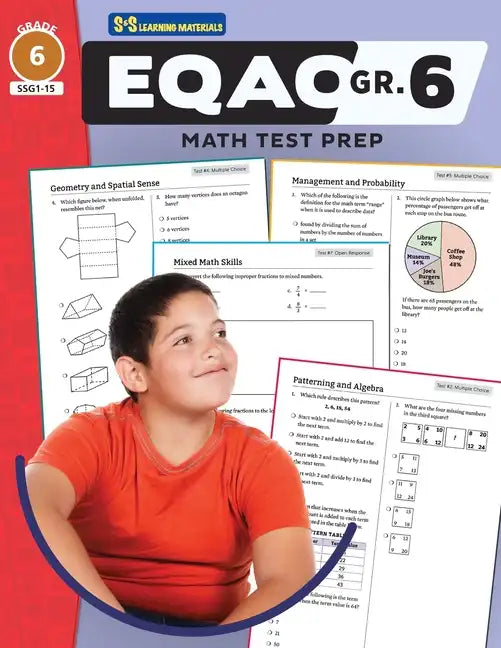 EQAO Grade 6 Math Test Prep! - Paperback