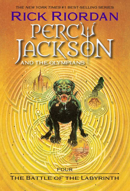 Percy Jackson and the Olympians, Book Four: The Battle of the Labyrinth - Paperback